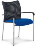  John konferencia szék, kék / fekete
