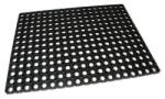 FLOMAT Gumi tisztítószőnyeg Honeycomb 60 x 80 x 2, 2 cm, fekete
