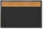  Combi Board tábla / parafa 60 × 90 cm, fekete