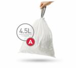  Zsinóros szemeteszsákok 4, 5 l, A típusú - 30 db, fehér