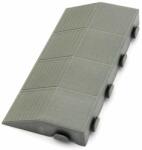 FLOMAT s. r. o Műanyag bejárat Linea Combi 40 x 20, 5 x 4, 8 cm (férfi), szürke