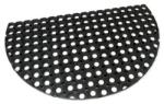 FLOMAT Gumi tisztítószőnyeg Honeycomb 45 x 75 x 2, 2 cm, fekete