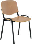 ALBA CR ISO NEW fa konferencia szék - fekete lábak, bükkfa