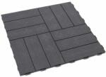  Linea Marte műanyag csempe 56, 3 x 56, 3 x 1, 3 cm, sötétszürke