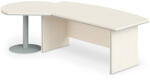  Manager LUX asztal, bal, 255 x 155 cm, világos akác