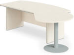  Manager LUX asztal, jobb, 255 x 155 cm, világos akác