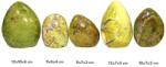  Opal Verde Druzy Mineral Natural Rulat - 9-12 x 6-10 x 3-6 cm - ( XXL) - 1 Buc