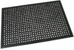 FLOMAT Dirt Catcher gumi tisztítószőnyeg 80 x 120 x 1, 4 cm, fekete