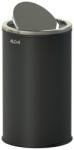 ALDA Szemeteskuka fedővel, 18 l, fekete