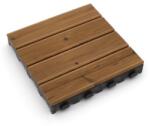  Fa padló Linea CombiWood 40 x 40 x 6, 5 cm, természetes fa
