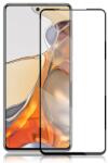 Xiaomi 11T / 11T Pro edzett üveg FEKETE HAJLÍTOTT tempered glass kijelzőfólia kijelzővédő védőfólia karcálló kijelzős - bluedigital