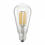 OSRAM E27 ST64 LED izzó 4W = 60W 840lm 3000K 320° LEDVANCE Ultra Hatékony izzószál (4099854002946)