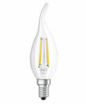 OSRAM LED izzó E14 BA35 3.4W = 40W 470lm 2700K 300° CRI90 izzószál OSRAM SUPERSTAR+ szabályozható (4058075602830)