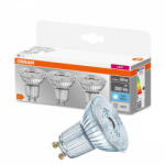 OSRAM 3PAK LED izzó GU10 4.3W = 50W 350lm 4000K OSRAM BASE (4058075818415)
