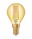 OSRAM LED izzó E14 P40 4W = 35W 410lm 2400K 300° Izzószál OSRAM Vintage 1906 (4058075293496)