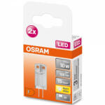 OSRAM LED G4 KAPSZULÁS izzó 0, 9W = 10W 100lm 2700K 320° OSRAM 2CSOMAG (4058075449770)