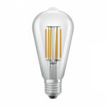 OSRAM E27 ST64 CL LED izzó 4W = 60W 840lm 3000K 360° OSRAM (4099854009693)