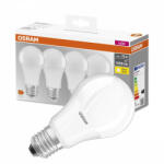OSRAM 4db LED izzó E27 A60 11W = 75W 1055lm 2700K 300° OSRAM (4058075184992)