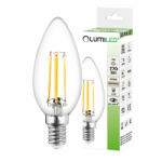 Lumileds E14 B35 LED izzó 7W = 65W 770lm 4000K semleges 360° LUMILED izzószál (LEDZARMI215)