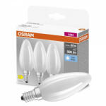 OSRAM 3db LED izzó E14 B35 5, 5W = 60W 806lm 4000K semleges 300°-os izzószál OSRAM ALAP (4058075592575)