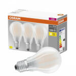 OSRAM 3db LED izzó E27 A60 7, 5W = 75W 1055lm 2700K 300°-os izzószál OSRAM (4058075592490)