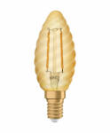 OSRAM LED izzó E14 BW35 1.5W = 12W 120lm 2400K 300° Izzószál OSRAM Vintage 1906 (4058075293243)