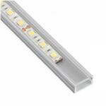 Lumiled MINI felületre szerelhető alumínium profil LED szalagokhoz, felületre szerelhető, 2m Alumínium + Átlátszó burkolat (ZKMPRO0710P)
