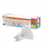 OSRAM 5PAK GU10 LED izzó 4.3W = 50W 350lm 2700K meleg 120° OSRAM alap (4058075466579)