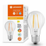 OSRAM E27 A60 LED izzó 7, 5 W = 75 W 1055 lm 4000 K Semleges 300° CRI90 Izzószálas, szabályozható LEDVANCE Superior (4058075759107)