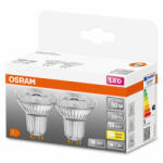 OSRAM 2x GU10 LED izzó 4.3W = 50W 350lm 2700K 36° OSRAM STAR (4058075260252)