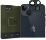 HOFI FullCam Pro+ hátsó kameralencse védő edzett üveg + alu kameravédő borító - Apple iPhone 15/15 Plus - fekete - bluedigital