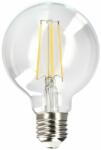 EDO Lighting Solutions Bec decorativ DARI LED Filament 8W, E27, 3000K, 1055lm, 230V, CLEAR G80, EDO777633 EDO Solutions