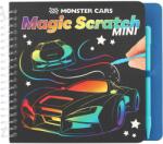 Depesche Carte Mini Magic Scratch Monster Cars Depesche PT12116 (B370781) Carte de colorat