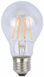 Life Light Led Inesa Led Filament E27 5W, 600 lumen, 60W izzó helyett. 2700 kelvin, meleg fehér. Nem vibrál a fénye! Kerti fényfüzér foglalatba is! (LLKFIL5WE2760616K2700)