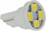 Life Light Led Autós Led T10 helyzetjelző, index világítás, 4 Led, 50 Lumen, 1W, hideg fehér, nem T10 izzó! Life Light Led 2 év garancia! (LLAT10IH4LSCW)