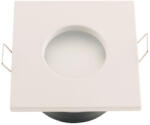 Life Light Led Led beépíthető lámpatest IP65 vízálló, alumínium, fehér, rozsdamentes, Life Light led (LLKERETIP65KOCW)