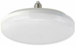 Life Light Led Led ufó lámpa 24W, 2200 Lumen, 4000 kelvin, közép fehér, önálló lámpa E27 foglalattal. Nem vibrál a fénye! Life Light Led 2 év garancia! (LLUFO24WIP44KORE27SW)
