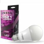 INESA Led körte égő 14W, 1520 Lumen, 120W izzó helyett. E27 foglalat. Fejátmérő 70 mm, 3000 kelvin, meleg fehér. Nem vibrál a fénye! (LLK14WE2760610K3000)