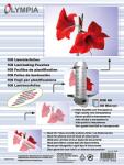Olympia lamináló fólia, A6, 80 micron, átlátszó, 100 db, 148 x 105mm (9168) (9168)