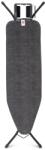 Brabantia Masă de călcat Brabantia - Denim Black, cu suport pentru fier de călcat, 124 x 38 cm (1003335)