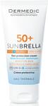 DERMEDIC Sunbrella Dermedic fényvédő krém SPF 50+ törékeny hajszálerekkel rendelkező bőrre, 50 ml