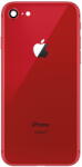  Piese si componente Capac Baterie Apple iPhone 8, Cu Carcasa Mijloc - Geam Camera Spate, Rosu (cbat/mij/iph8/r) - pcone