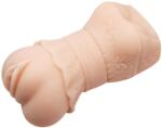 LyBaile Masturbator Crazy Bull 3D Vagina, TPR, Natural, 13.5 cm