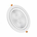 V-TAC LED panel , mélysugárzó , 10W , süllyesztett , kerek , hideg fehér , 5 év garancia (21841)