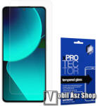 XPRO előlap védő karcálló edzett üveg - 0, 33 mm vékony, 9H, Arc Edge, A képernyő sík részét védi - Xiaomi 13T / 13T Pro / Redmi K60 Ultra