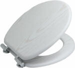 BISK Erga, WC WC ülőke MDF-ből, lassan záródó, fehér, ERG-08222 (ERG-08222)