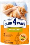 CLUB 4 PAWS Premium Hrana uscata pisici adulte, cu Iepure, 300g