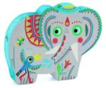 DJECO Puzzle Djeco Elefantul asiatic (DJ07208) Puzzle