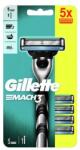 Gillette Aparat de ras cu 5 casete înlocuibile - Gillette Mach3