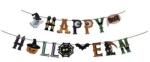 PartyPal Happy Halloween felirat fűzér szellemekkel (MEZ-5998188316509)